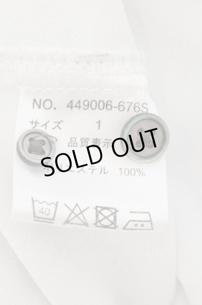 画像3: NO ID. BLACK / レイヤードプルオーバーシャツ 1 ホワイト O-24-12-07-025-NO-sh-YM-ZT190 (3)