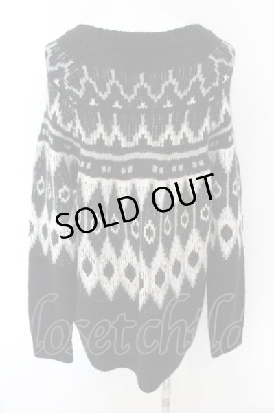 画像2: ZARA / オルテガニットソー EU XL ブラック O-24-12-07-003-ZA-to-YM-ZT190 (2)