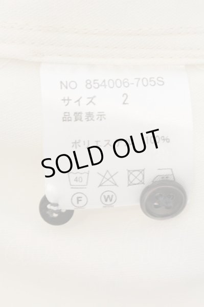 画像3: NO ID. / ZIPレギュラーカラー 2 アイボリー O-24-12-07-027-NO-sh-YM-ZT189 (3)