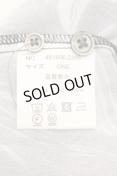 画像4: NO ID. BLACK / ギャザーBIGシャツ ONE ブラック O-24-12-07-028-NO-sh-YM-ZT189 (4)