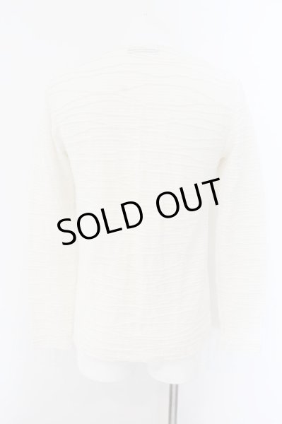 画像2: TORNADO MART / タックジャガードジャージ M ホワイト O-24-12-07-030-TO-ts-YM-ZT277 (2)