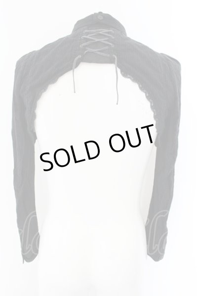 画像2: SHARE SPIRIT / クロップドブラウス 38 ブラック O-24-12-07-032-SH-sh-YM-OS (2)