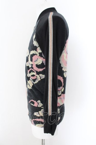 画像2: SHARE SPIRIT / アンゴラ混スタジャン 36 ブラック O-24-12-07-033-SH-ja-YM-ZT294 (2)