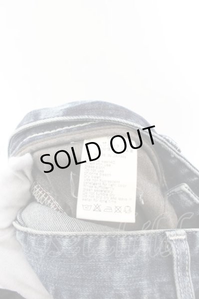 画像3: Black by VANQUISH / ホワールPWストレッチニードルスキニーデニムパンツ 28 インディゴ O-24-12-13-033-Bl-pa-YM-OS (3)