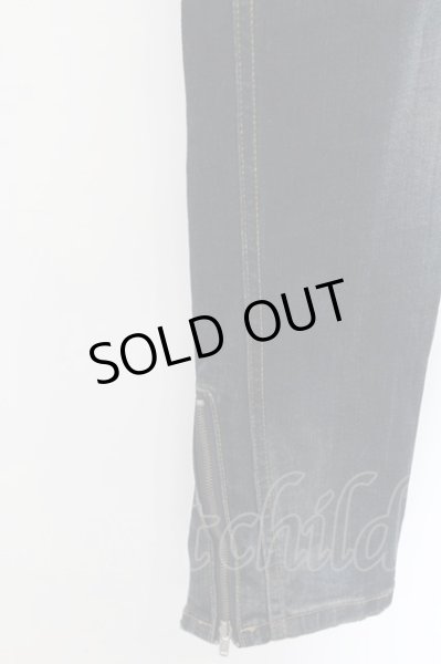 画像3: MIDAS / 裾ダブルZIPコーティングスキニーデニムパンツ M インディゴ O-24-12-13-035-MI-pa-YM-OS (3)