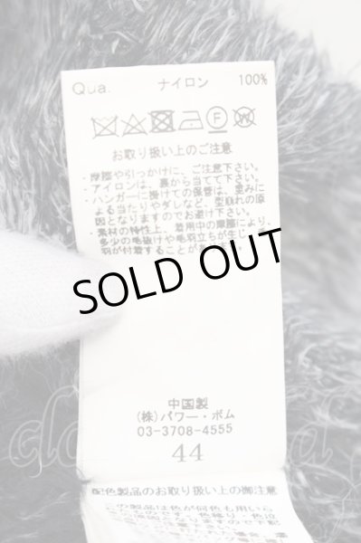 画像3: CIVARIZE / Lead フェザーヤーンダブルジャガード総柄 44 ブラックｘホワイト O-24-12-13-007-CI-to-YM-OS (3)