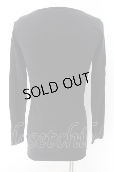 画像2: CIVARIZE / リッププリントロングカットソー 44 ブラック O-24-12-13-010-CI-to-YM-OS (2)