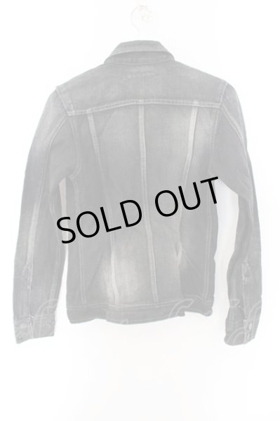 画像2: FUGA / Proved Trueデニムジャケット Gジャン 46 ブラック O-24-12-13-013-FU-ja-YM-OS (2)