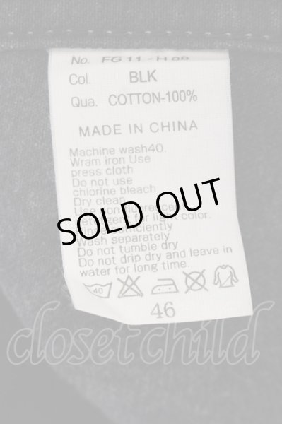 画像3: FUGA / Proved Trueデニムジャケット Gジャン 46 ブラック O-24-12-13-013-FU-ja-YM-OS (3)