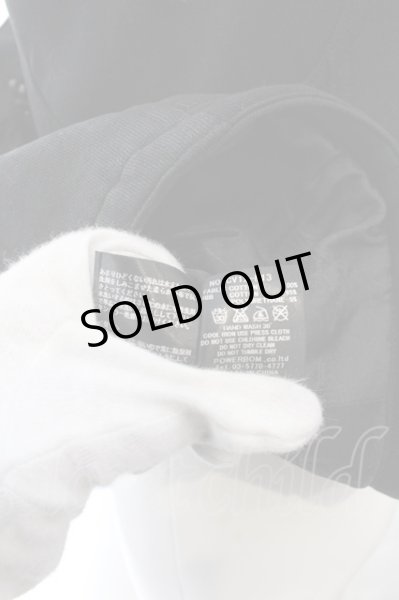 画像4: CIVARIZE / Fad宇宙襟コーティングベスト 46 ブラック O-24-12-13-015-CI-to-YM-OS (4)