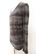画像2: CIVARIZE / ヴィンテージタータンカットソー 46 グレー O-24-12-13-017-CI-to-YM-OS (2)