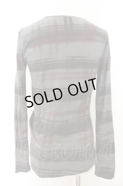 画像3: CIVARIZE / ヴィンテージタータンカットソー 46 グレー O-24-12-13-017-CI-to-YM-OS (3)