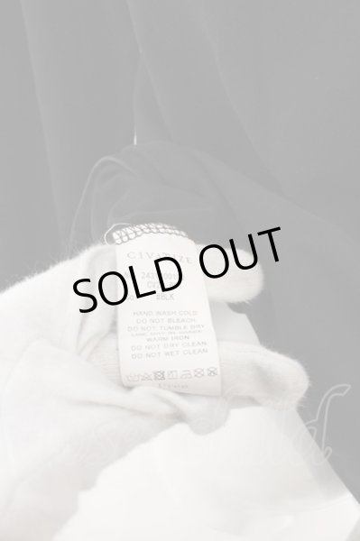 画像6: CIVARIZE / ZIPプリントロンT カットソー  ブラック O-24-12-13-023-CI-to-YM-OS (6)