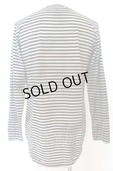 画像3: FUGA / CONFESSION コーティングボーダーカットソー 44 ブラック O-24-12-13-025-FU-to-YM-OS (3)