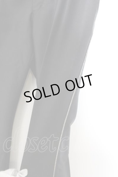 画像2: TORNADO MART / シルバーブレードスラックスパンツ L ブラックｘシルバー O-24-12-13-026-TO-pa-YM-OS (2)