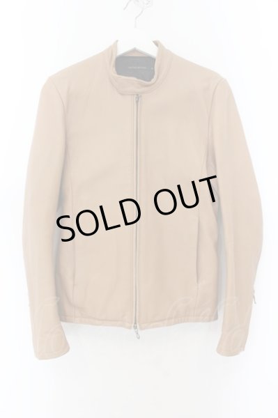 画像1: GOSTAR DE FUGA / Indication ストレッチラムレザースタンドライダースジャケット 44 キャメル O-24-12-19-001-GO-ja-YM-ZT-ML026 (1)