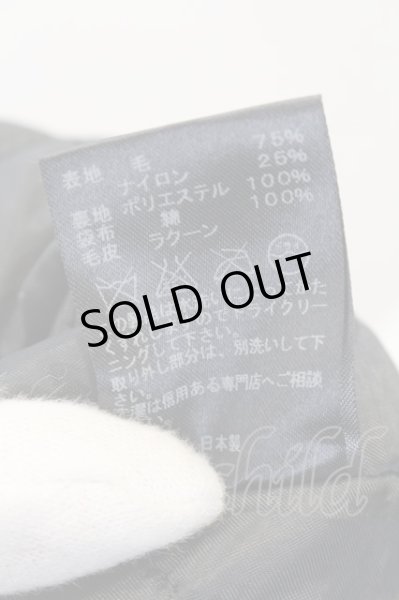 画像4: Moonage Devilment(清春) / ウールナイロンモッズコート 46 ブラック O-24-12-19-007-Mo-ou-YM-ZT-M105 (4)