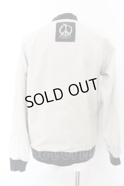 画像4: Moonage Devilment(清春) / PROPA9ANDAコラボ PSYCHO MARIA リバーシブルスカジャン 46 ブラックｘホワイトｘライトベージュ O-24-12-19-008-Mo-ja-YM-ZT382 (4)