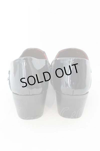 画像4: endevice / エナメルオペラシューズ 41（25.5） ブラック O-24-12-19-014-en-sho-YM-ZT1000 (4)