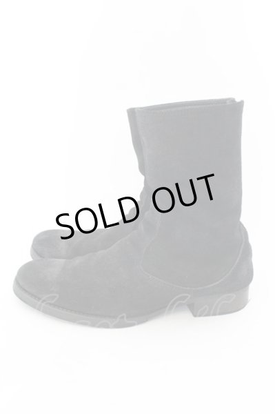 画像3: Moonage Devilment(清春) / スウェードバックジップブーツ 41（約27cm） ブラック O-24-12-19-019-Mo-sho-YM-ZT1000 (3)