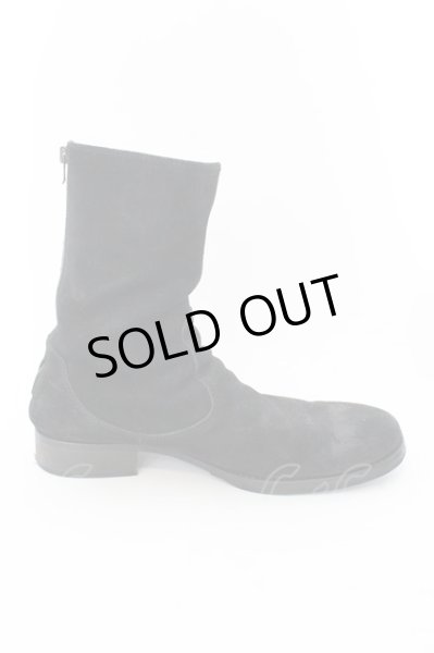 画像4: Moonage Devilment(清春) / スウェードバックジップブーツ 41（約27cm） ブラック O-24-12-19-019-Mo-sho-YM-ZT1000 (4)