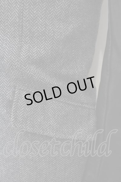 画像2: FUGA / AttackingThird レザー切り替えチェスターコート 44 グレーｘブラック O-24-12-20-003-FU-ou-YM-ZT-ML026 (2)