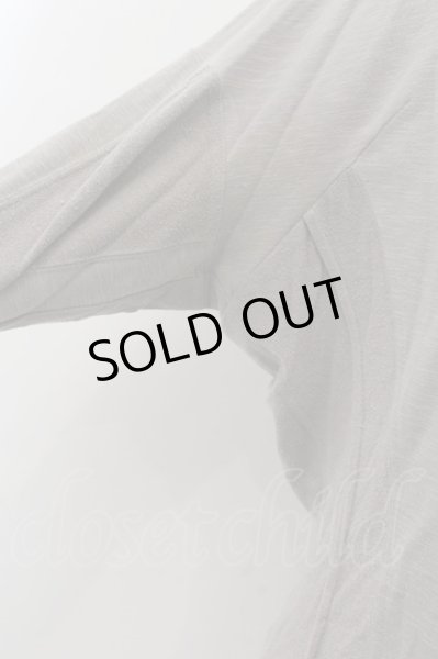 画像2: JULIUS / CUPRO LINEN SWEAT カットソー 1 グレー O-24-12-20-024-JU-ts-YM-ZT114 (2)