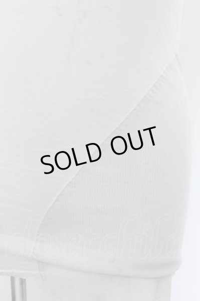 画像2: MEMHIM / Rib タンクトップ 1 ホワイト O-24-12-20-025-ME-to-YM-ZT441 (2)