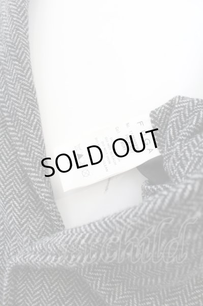 画像3: FUGA / AttackingThird レザー切り替えチェスターコート 44 グレーｘブラック O-24-12-20-003-FU-ou-YM-ZT-ML026 (3)