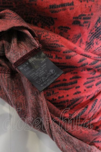 画像4: IFSIXWASNINE / TK/M テジュ柄タンクトップ【メンズ1】 1 レッド（オレンジ系） O-24-12-20-026-IF-to-YM-ZT114 (4)