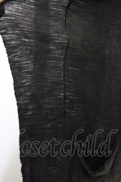 画像2: LGB / BACK CROSS/CARDI/STD/M+P バッククロス+プリントカーディガン【メンズ1】 1 グレー O-24-12-20-028-LG-to-YM-ZT103 (2)