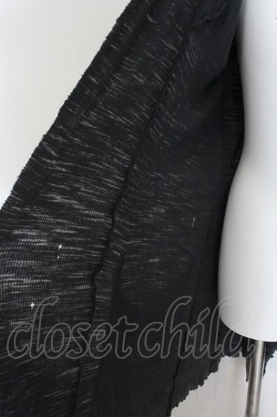 画像3: LGB / BACK CROSS/CARDI/STD/M+P バッククロス+プリントカーディガン【メンズ1】 1 グレー O-24-12-20-028-LG-to-YM-ZT103 (3)