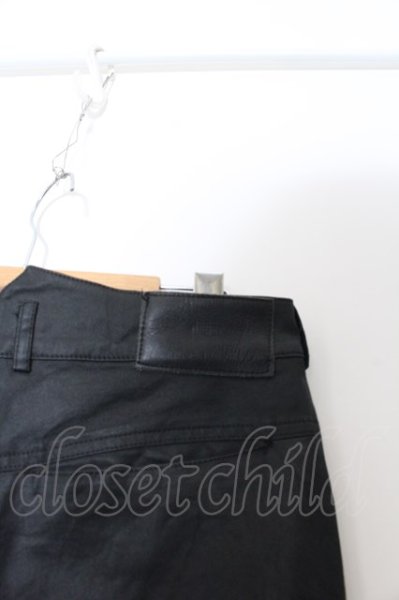 画像2: MEMHIM / Coating パンツ 1 ブラック O-24-12-20-032-ME-pa-YM-ZT111 (2)