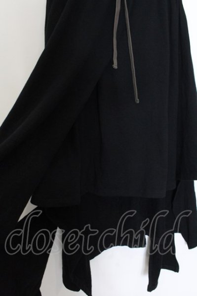画像2: A.F ARTEFACT / レイヤードスカート  ブラック O-24-12-20-033-A.-pa-YM-ZT111 (2)