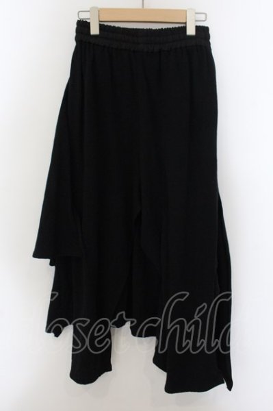 画像3: A.F ARTEFACT / レイヤードスカート  ブラック O-24-12-20-033-A.-pa-YM-ZT111 (3)