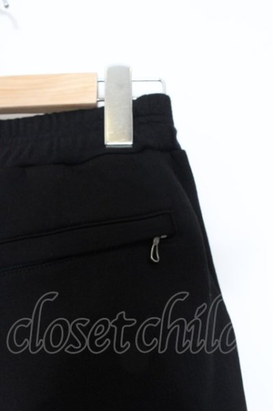 画像3: JULIUS / コットンダブルフェイスパンツ 1 ブラック O-24-12-20-035-JU-pa-YM-ZT110 (3)