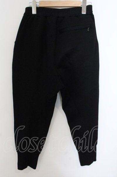 画像4: JULIUS / コットンダブルフェイスパンツ 1 ブラック O-24-12-20-035-JU-pa-YM-ZT110 (4)