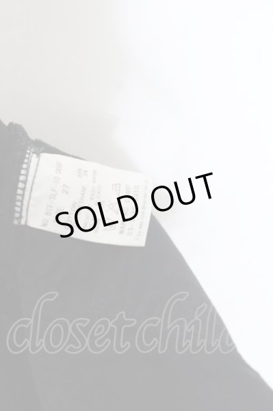 画像5: IFSIXWASNINE / BTF/SLF-10 スタッドクロスデニムパンツ 27（レディース） ブラック O-24-12-20-038-IF-pa-YM-ZT337 (5)