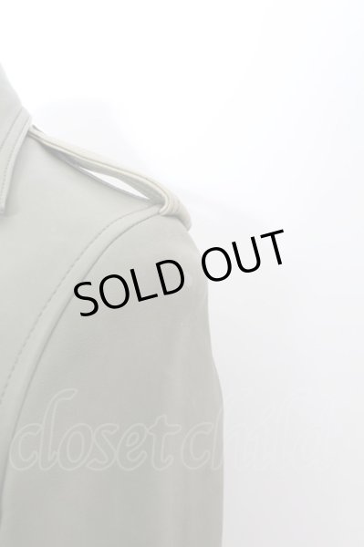 画像3: Moonage Devilment（清春） / ラムレザーダブルライダースジャケット 44 グリーン O-24-12-20-005-MO-ja-YM-ZT-ML027 (3)