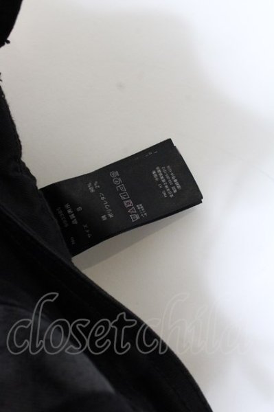 画像4: CavariA / サイドラインダメージストレッチスキニーパンツ 42 ブラック O-24-12-20-042-Ca-pa-YM-ZT111 (4)