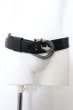 画像1: IFSIXWASNINE / COBRA BELT-2 ベルト  ブラックxシルバー O-24-12-20-045-IF-za-YM-OS (1)