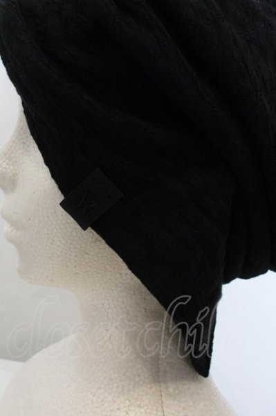 画像2: kiryuyrik / ブラックレオパード柄キャップ  ブラック O-24-12-20-046-ki-za-YM-ZT133 (2)