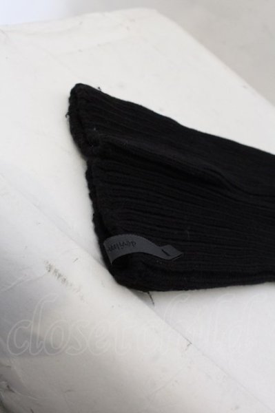 画像2: Moonage Devilment（清春） / リブアームウォーマー  ブラック O-24-12-20-047-MO-za-YM-ZT155 (2)