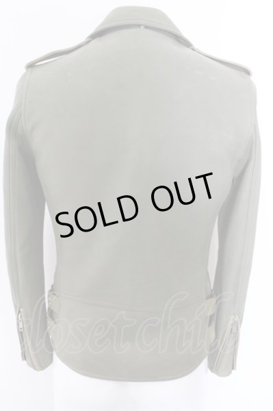 画像6: Moonage Devilment（清春） / ラムレザーダブルライダースジャケット 44 グリーン O-24-12-20-005-MO-ja-YM-ZT-ML027 (6)