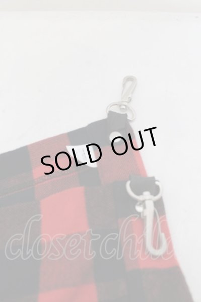 画像2: Moonage Devilment(清春)  / バムフラップ  レッド O-24-12-20-053-MO-za-YM-ZT1223B (2)