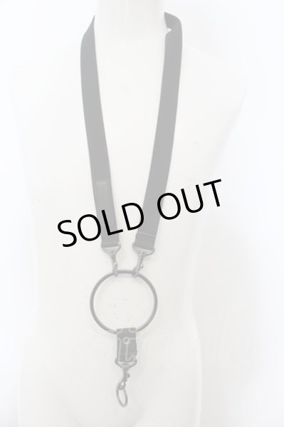 画像1: Moonage Devilment（清春） / MADネックホルダー  ブラックｘブラック O-24-12-20-055-MO-za-YM-ZT-MK001 (1)