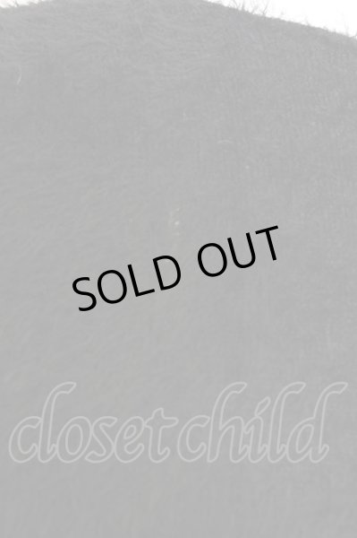 画像2: CIVARIZE / Selfish フェザーヤーンプルオーバーニットソー 44 ブラック O-24-12-20-008-CI-to-YM-OS (2)