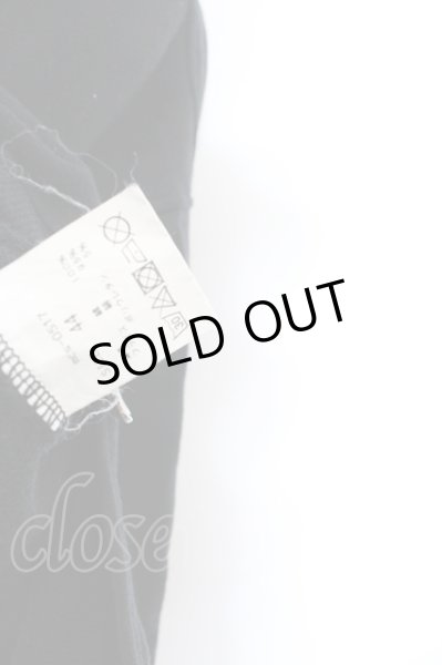 画像3: Moonage Devilment(清春) / コットンZIPフーデットパーカー 44 ブラック O-24-12-20-002-Mo-to-YM-ZT112 (3)