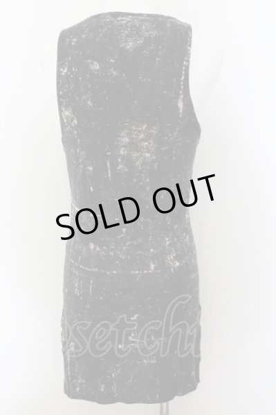 画像2: MEMHIM / Rayon Long タンクトップ 1 ブラック O-24-12-20-017-ME-to-YM-OS (2)