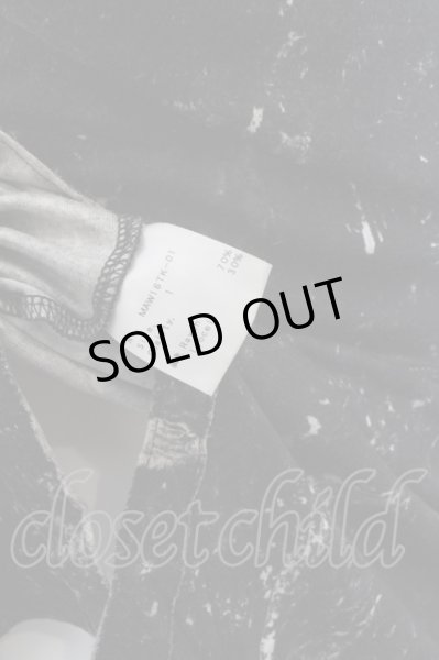 画像3: MEMHIM / Rayon Long タンクトップ 1 ブラック O-24-12-20-017-ME-to-YM-OS (3)